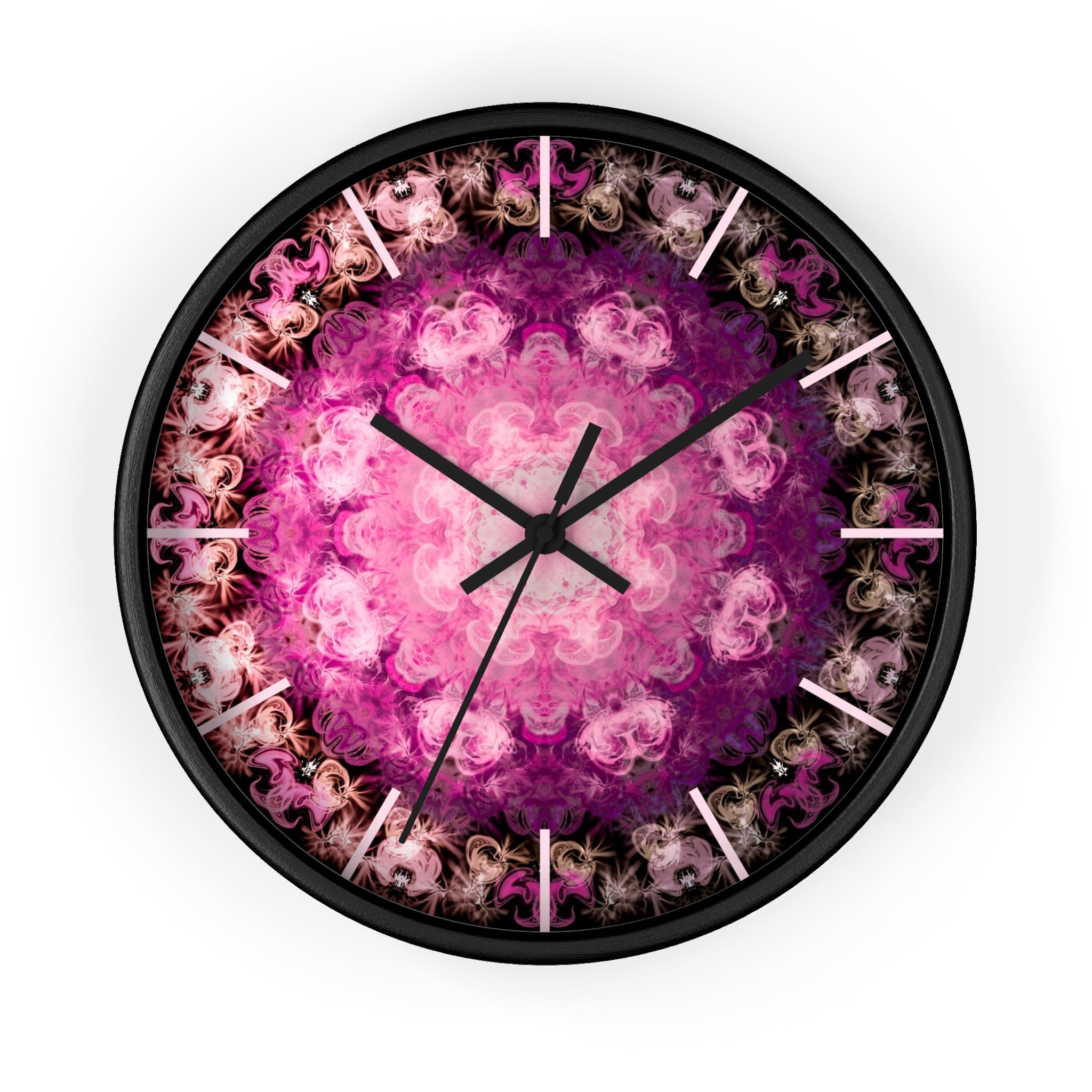 Euphoria round wall clock from the Time of Resonance collection by HOUR1207