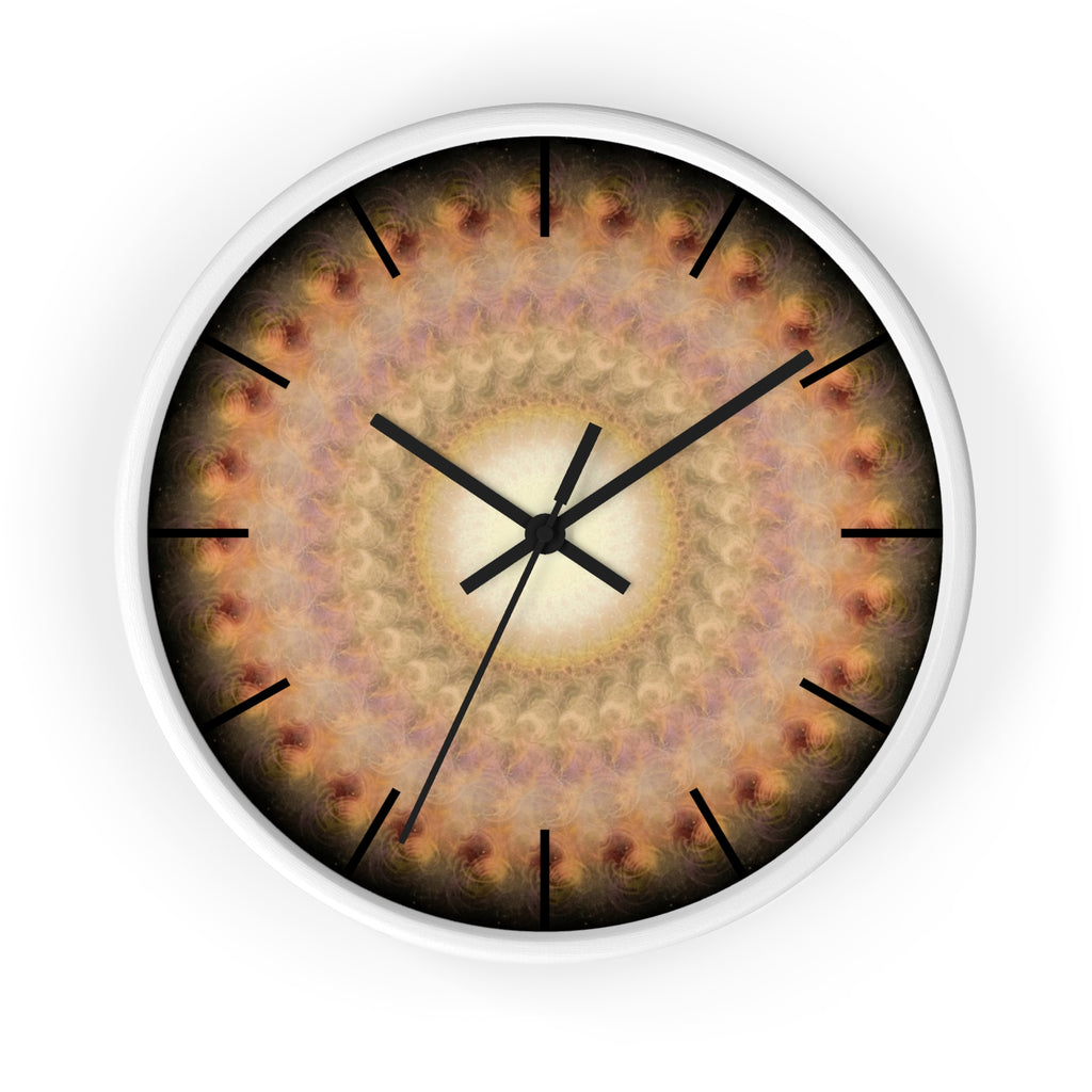 Morpheus round wall clock from the Time of Resonance collection by HOUR1207