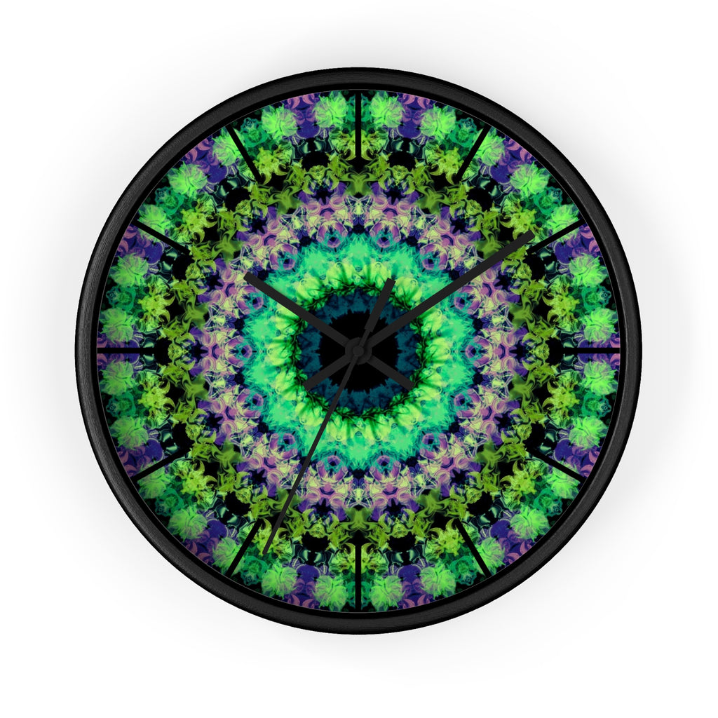 Virea round wall clock from the Time of Resonance collection by HOUR1207